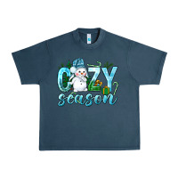 Midnight Navy cozy season winter christmas Urban Heavy Tee - NancyCooperArtShop