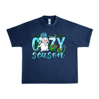 Navy cozy season winter christmas Urban Heavy Tee - NancyCooperArtShop
