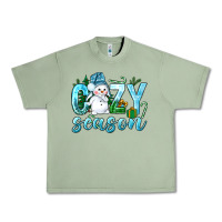 Oil Green cozy season winter christmas Urban Heavy Tee - NancyCooperArtShop