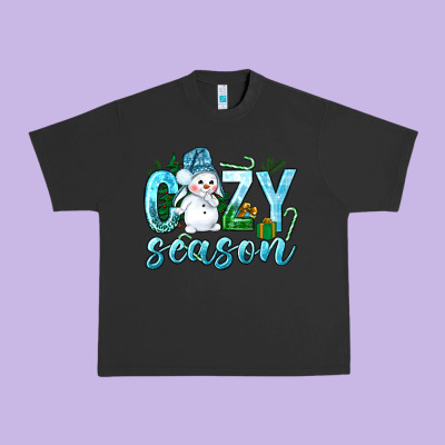 Cozy Season Winter Christmas Urban Heavy Tee Designed By Nancycooperartshop