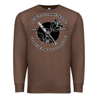 Chestnut Reverse ın Reverse Love Hate Forever By Your Sıde Premium Sweatshirt - Bettercallsaul