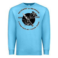Ocean Blue Reverse ın Reverse Love Hate Forever By Your Sıde Premium Sweatshirt - Bettercallsaul