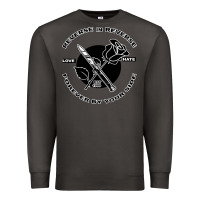 Smoke Reverse ın Reverse Love Hate Forever By Your Sıde Premium Sweatshirt - Bettercallsaul