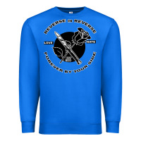 True Royal Reverse ın Reverse Love Hate Forever By Your Sıde Premium Sweatshirt - Bettercallsaul