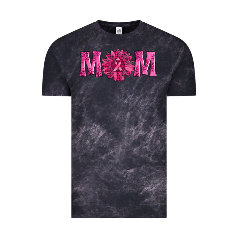 Breast Cancer Mom Sunflower Vintage Tee by AdoDesignShop | Teevron
