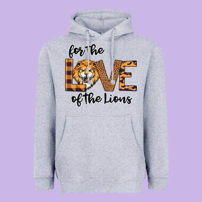 For The Love Of The Lions Heavyweight Hoodie Designed By Bettercallsaul