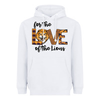 White For the Love of the Lions Heavyweight Hoodie - Bettercallsaul