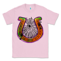 Bubblegum Pink halloween  horseshoe Classic Tee - Jasminsmagicworld