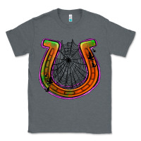 Charcoal Heather halloween  horseshoe Classic Tee - Jasminsmagicworld