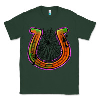 Sports Green halloween  horseshoe Classic Tee - Jasminsmagicworld
