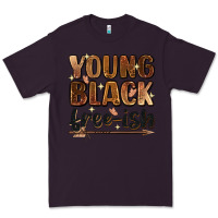 Plum Young black free-ish Premium Tee - Zillion Design Studio
