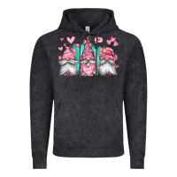 Vintage Black valentines day gnomes Vintage Hoodie - Jasminsmagicworld