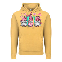 Vintage Mustard valentines day gnomes Vintage Hoodie - Jasminsmagicworld