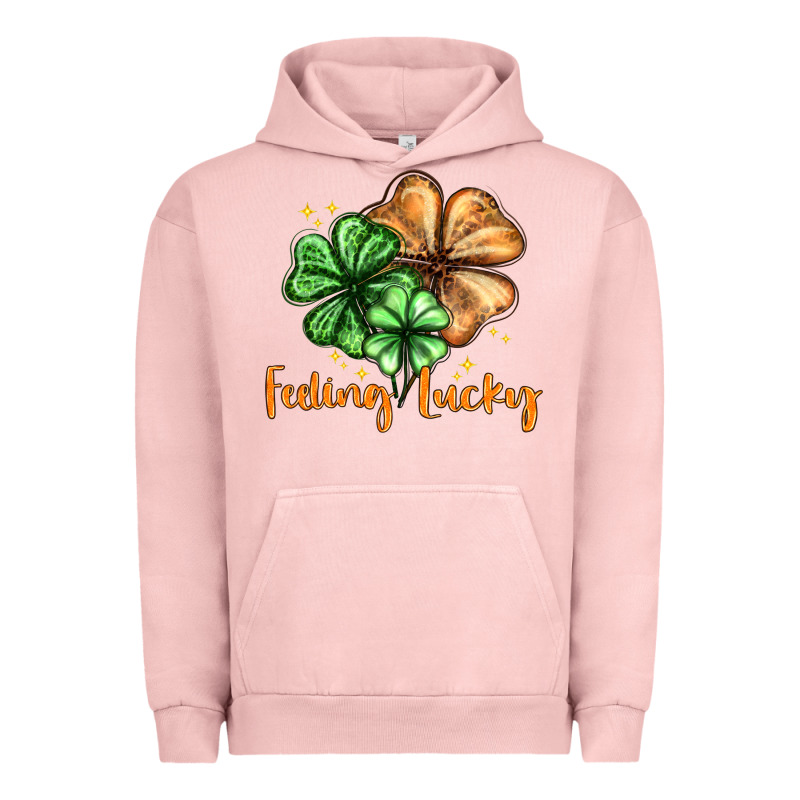 Feeling Lucky With Clover Urban Hoodie by HowdyJamesFarm | Teevron