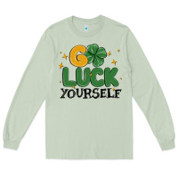 Matcha go luck yourself Long Sleeve Tee - MaliasSmallBusiness