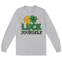 Moon Dust go luck yourself Long Sleeve Tee - MaliasSmallBusiness