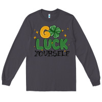 Smoke go luck yourself Long Sleeve Tee - MaliasSmallBusiness