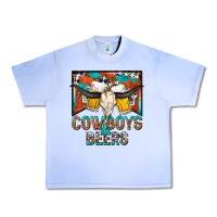 Grape Ice cowboys and beers Urban Heavy Tee - NancyCooperArtShop