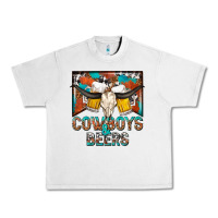 Lunar Rock cowboys and beers Urban Heavy Tee - NancyCooperArtShop
