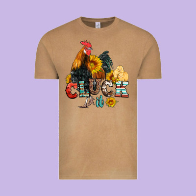Cluck It Coop Animals Hen And Chick Aztec Serape Leopard Vintage Tee Designed By Artiststas