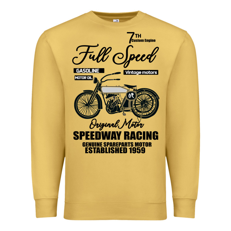 Speedway Racing Full Speed Pin Premium Sweatshirt by Bettercallsaul | Teevron