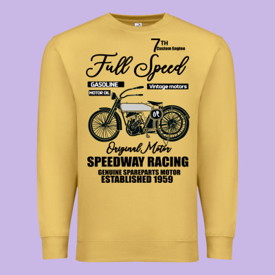 Speedway Racing Full Speed Pin Premium Sweatshirt Designed By Bettercallsaul