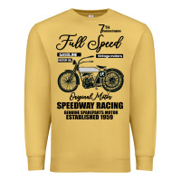 Antique Gold Speedway Racing Full Speed Pin Premium Sweatshirt - Bettercallsaul