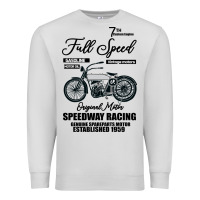 Dove Grey Speedway Racing Full Speed Pin Premium Sweatshirt - Bettercallsaul