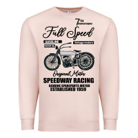 Pale Pink Speedway Racing Full Speed Pin Premium Sweatshirt - Bettercallsaul