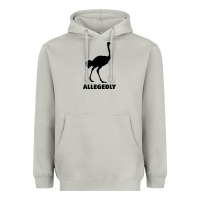 Moon Dust ALLEGEDLY FUNNY OSTRICH Heavyweight Hoodie - Bettercallsaul