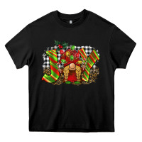 Black christmas joy gnome Heavy Core Tee - BarkalooDesign