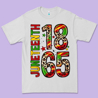1865 Juneteenth Premium Tee Designed By Zillion Design Studio