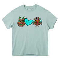 Arona peace love thanksgiving turkey Heavy Core Tee - RanaPortraitStore
