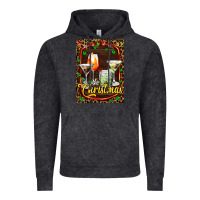 Vintage Black cocktail set for Christmas Vintage Hoodie - AdoDesignShop