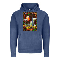 Vintage Denim cocktail set for Christmas Vintage Hoodie - AdoDesignShop