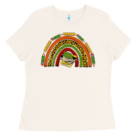 Bone black history teacher rainbow Ladies Tee - texasbilliewilder