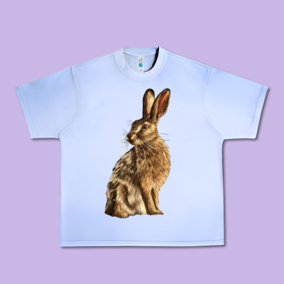 Hares Urban Heavy Tee Designed By Lillyallendesigns