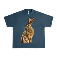 Midnight Navy Hares Urban Heavy Tee - LillyAllenDesigns