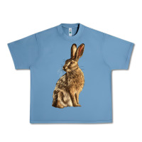 Pebble Blue Hares Urban Heavy Tee - LillyAllenDesigns