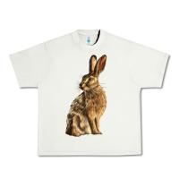 Pistachio Hares Urban Heavy Tee - LillyAllenDesigns