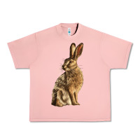 Salmon Hares Urban Heavy Tee - LillyAllenDesigns