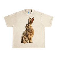 Sandshell Hares Urban Heavy Tee - LillyAllenDesigns