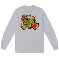 Moon Dust juneteenth hearts Long Sleeve Tee - MaliasSmallBusiness