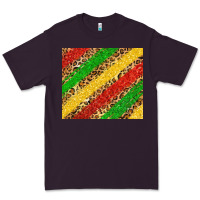 Plum African colors leopard Premium Tee - Zillion Design Studio
