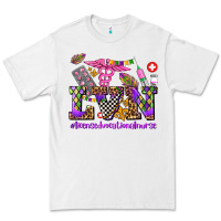 White mardi gras  lvn licensed vocational nurse Premium Tee - AdoDesignShop