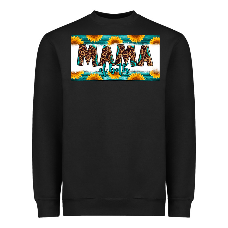 Mama Of Both License Plate Heavyweight Sweatshirt by Jasminsmagicworld | Teevron