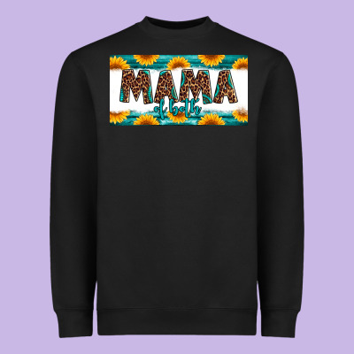Mama Of Both License Plate Heavyweight Sweatshirt Designed By Jasminsmagicworld