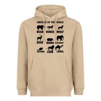 Mushroom Animal Of The World Heavyweight Hoodie - Bettercallsaul