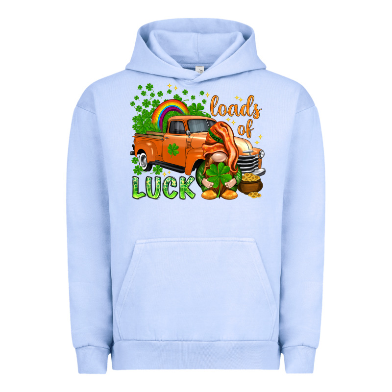 St. Patrick's Loads Of Luck With Gnome Urban Hoodie by HowdyJamesFarm | Teevron