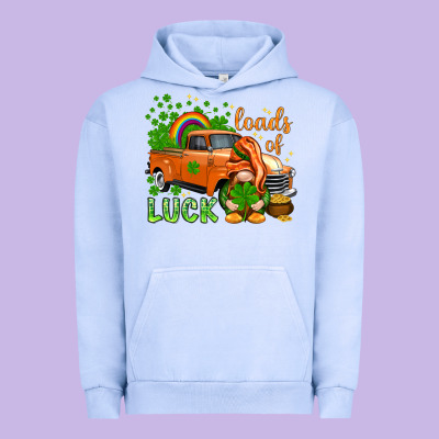 St. Patrick's Loads Of Luck With Gnome Urban Hoodie Designed By Howdyjamesfarm
